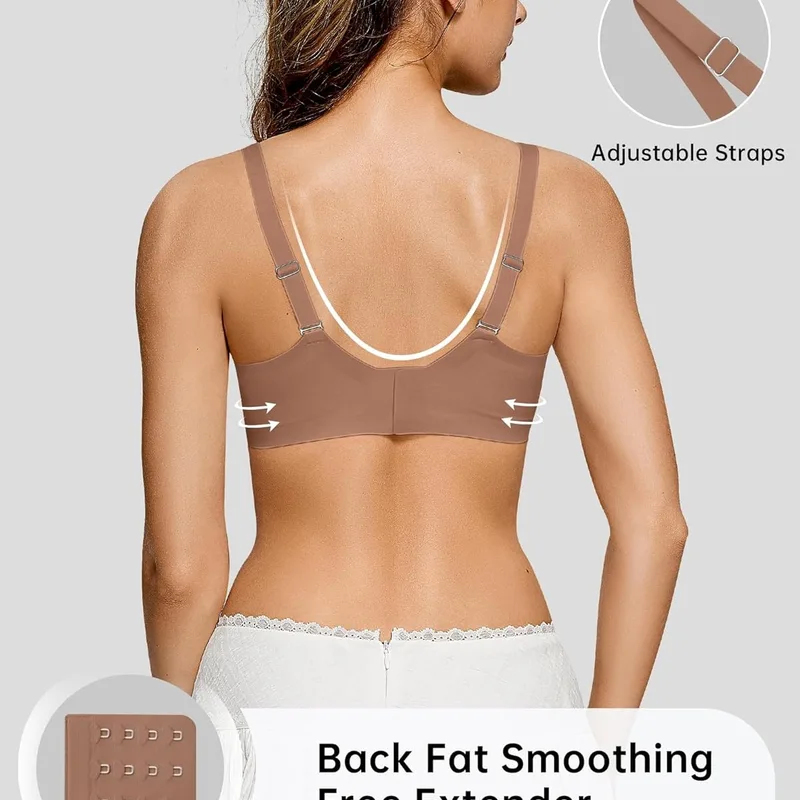 Women’s Wireless Bras Scallope - Wirefree Bra Comfort reseña y precio