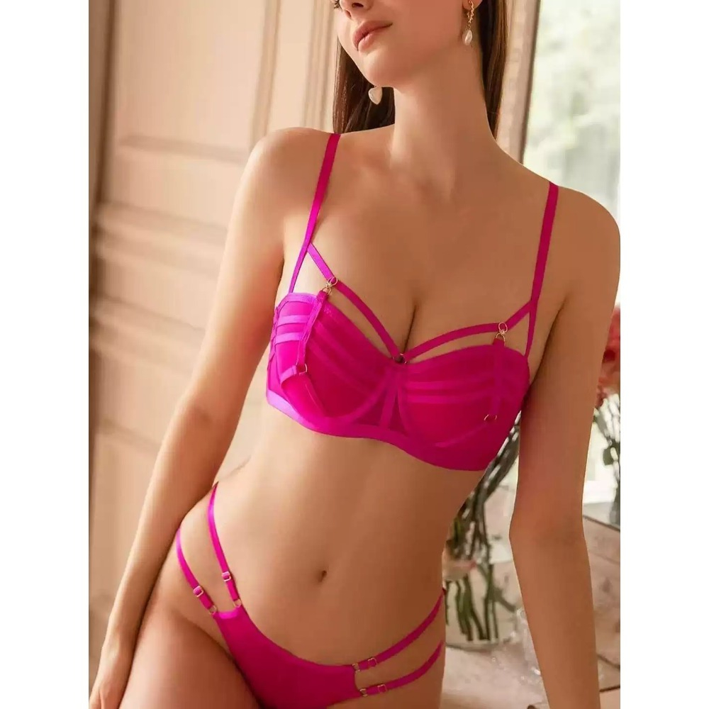 Sexy French Lace Balconette Br - Demi Bra Balconette reseña y precio