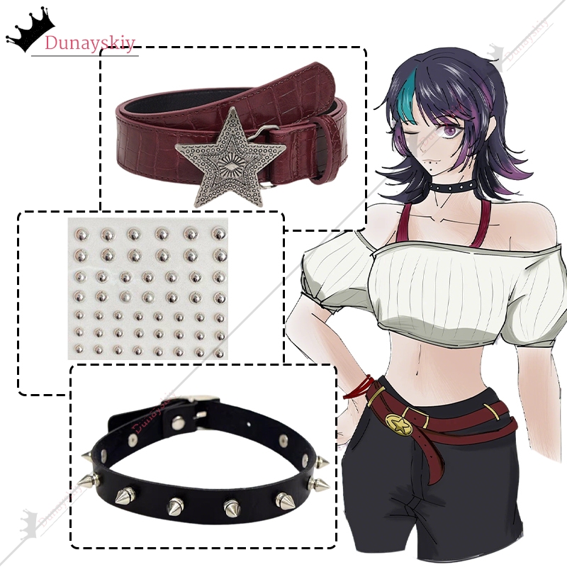 Cosplay Hoshi Kirara Roro JJK  - Lace Bralette Set reseña y precio