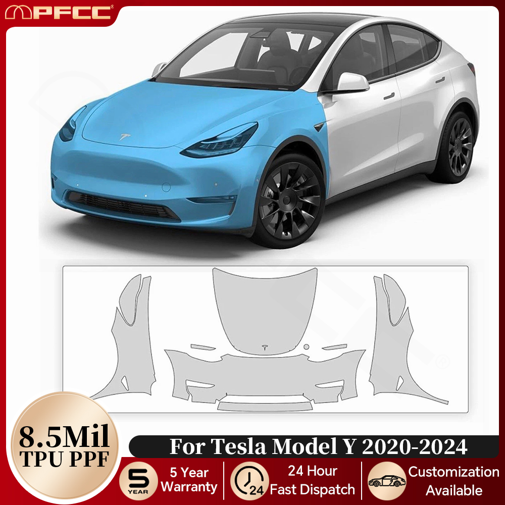Pre-cut PPF For Tesla Model Y  - Full Coverage Bra reseña y precio