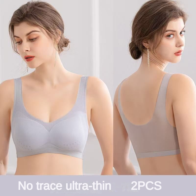 2PCS sexy bra lingerie Plus Si - Sleep Bra Bralette reseña y precio